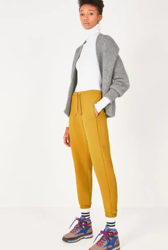 east_short_cardigan__char_5.webp American Vintage East Short Cardigan - Charcoal Melange | Knitwear