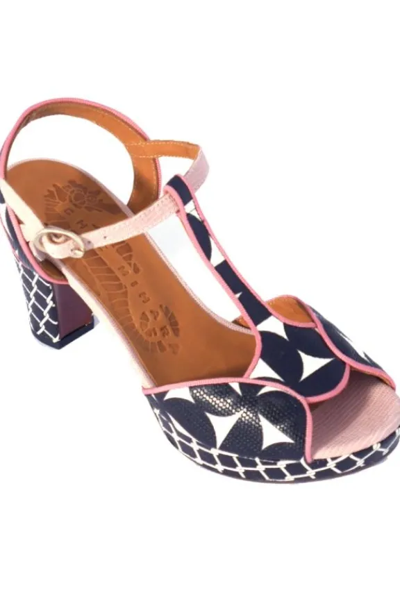 eduni_leather_sandals__bl_6.webp Chie Mihara Eduni Leather Sandals - Black, White & Pink | Chie Mihara