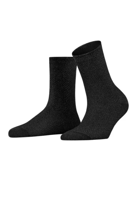 Falke Elegant Socks - Black | Hosiery