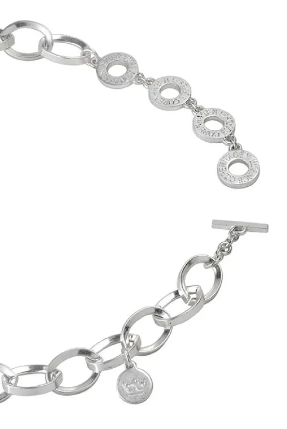 Sence Copenhagen Essentials Book Necklace - Matt Silver Plated 95cm | Jewellery