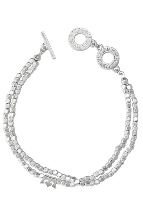 Sence Copenhagen Essentials Solitude Braclet - Matt Silver Plated | Jewellery