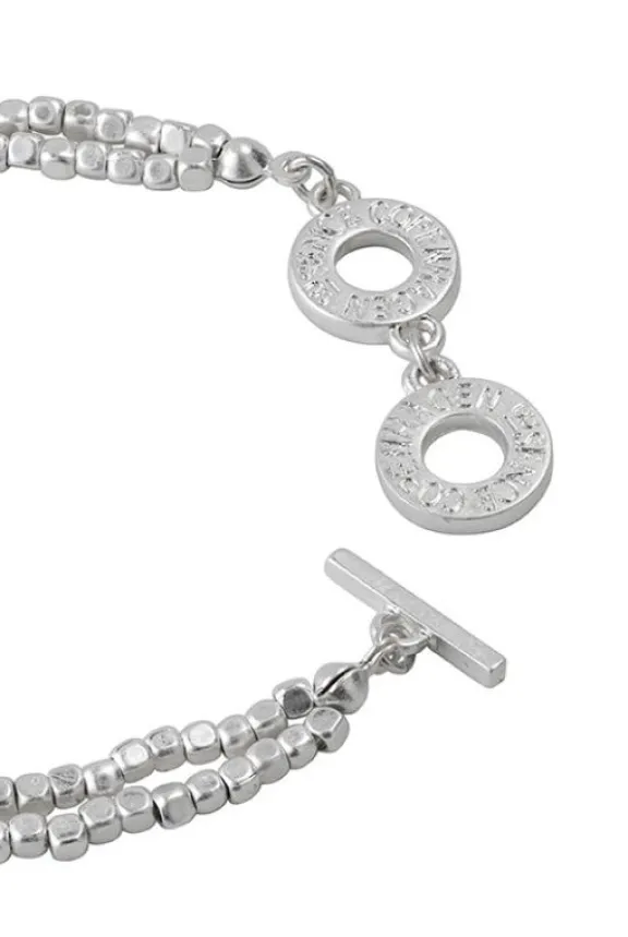 Sence Copenhagen Essentials Solitude Braclet - Matt Silver Plated | Jewellery