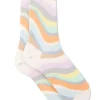 Paul Smith Faded Swirl Socks - White | Hosiery