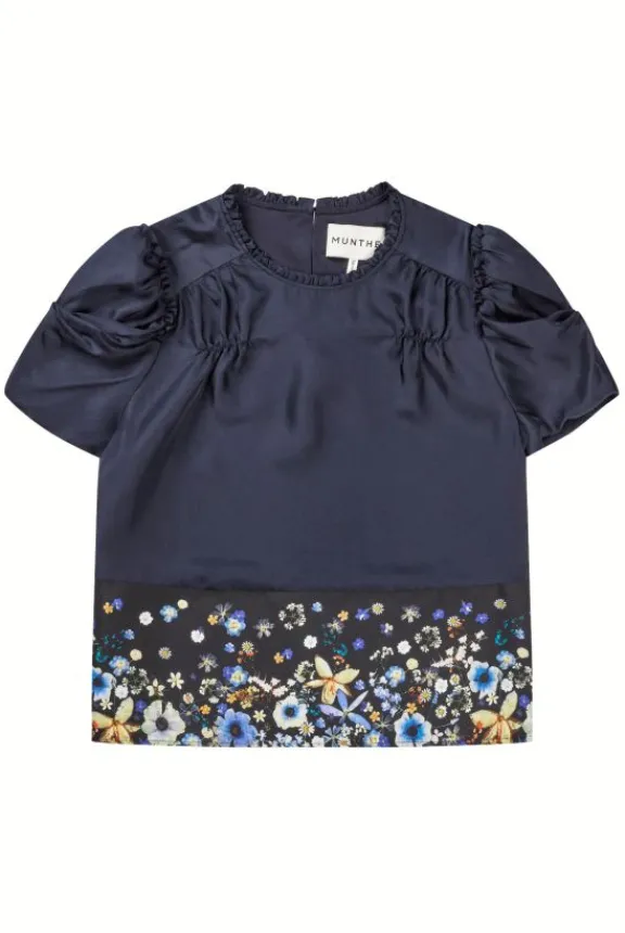 Munthe Fahsai Silk Top - Black | Suits & Co-Ordinates | Shirts And Tops