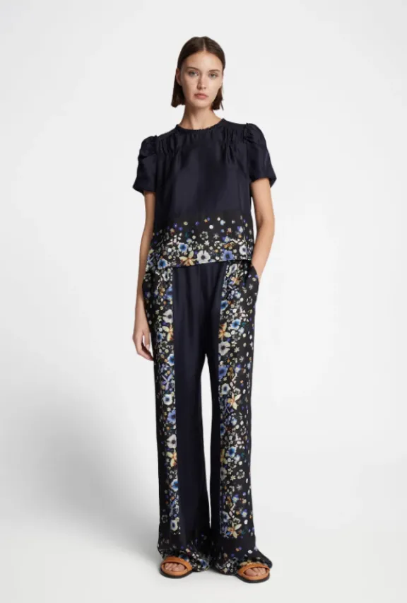 fahsai_silk_top__black_4.webp Munthe Fahsai Silk Top - Black | Suits & Co-Ordinates | Shirts And Tops