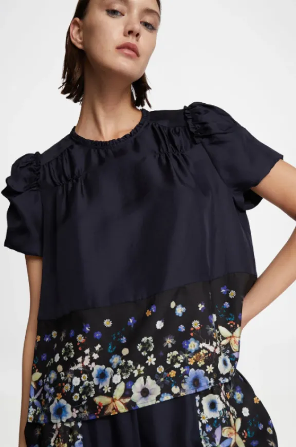 fahsai_silk_top__black_5.webp Munthe Fahsai Silk Top - Black | Suits & Co-Ordinates | Shirts And Tops