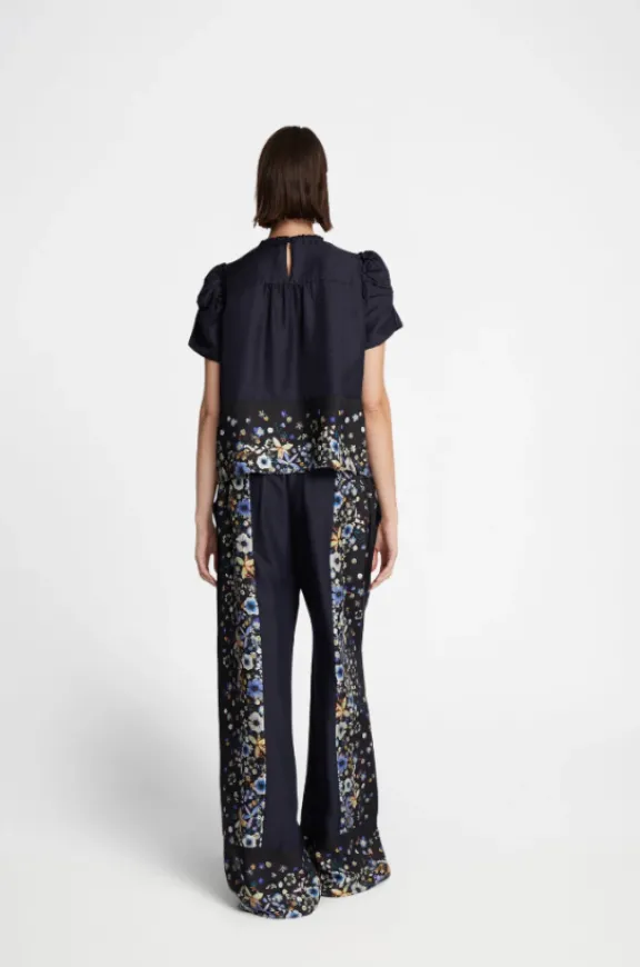 fahsai_silk_top__black_6.webp Munthe Fahsai Silk Top - Black | Suits & Co-Ordinates | Shirts And Tops
