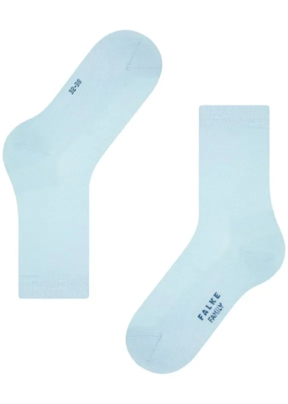 family_socks__light_blue_5.webp Falke Family Socks - Light Blue | Hosiery