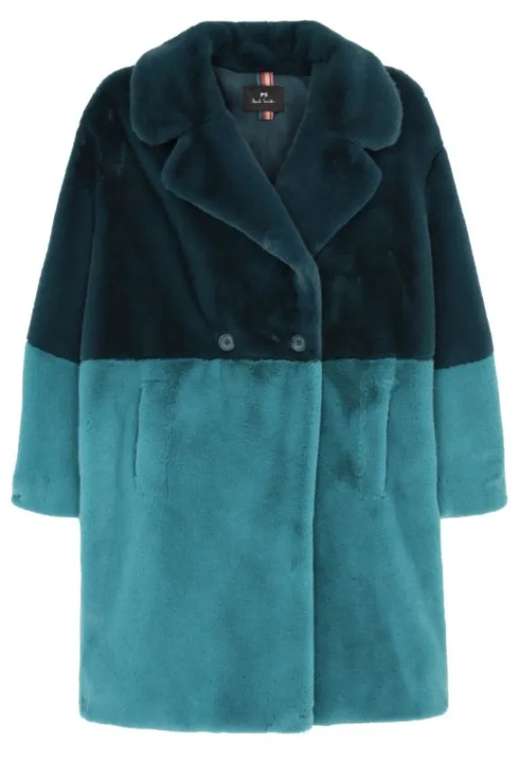 faux_fur_teddy_coat__blue_1.webp Paul Smith Faux Fur Teddy Coat - Blue | Jackets And Coats