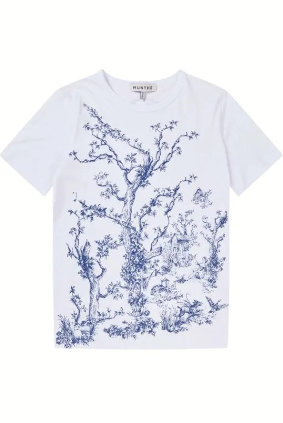 Munthe Fedelio T-Shirt - White | Shirts And Tops