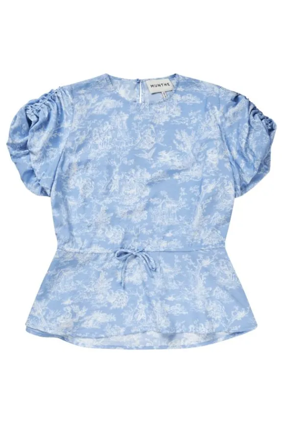 Munthe Finonola Top - Light Blue | Shirts And Tops