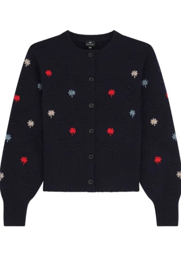flower_embroidered_cardig_2.webp Paul Smith Flower Embroidered Cardigan - Navy | Knitwear
