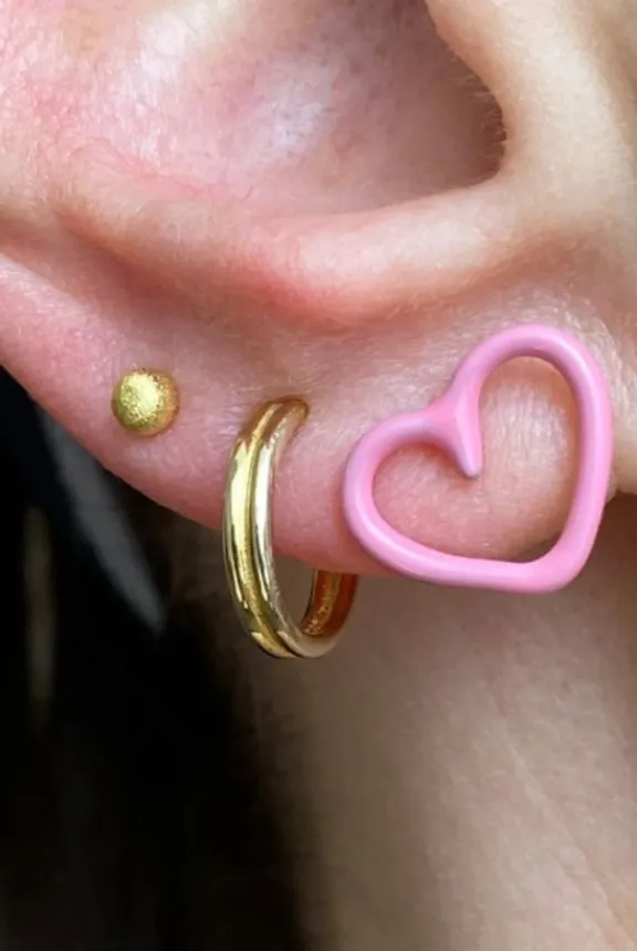 for_small_hoops_pair__gol_3.webp Lulu Copenhagen 2FOR1 Small Hoops Pair - Gold Plated | Jewellery