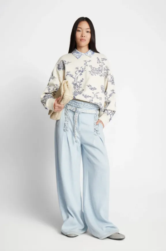 friede_sweatshirt__creme_5.webp Munthe Friede Sweatshirt - Creme | Shirts And Tops