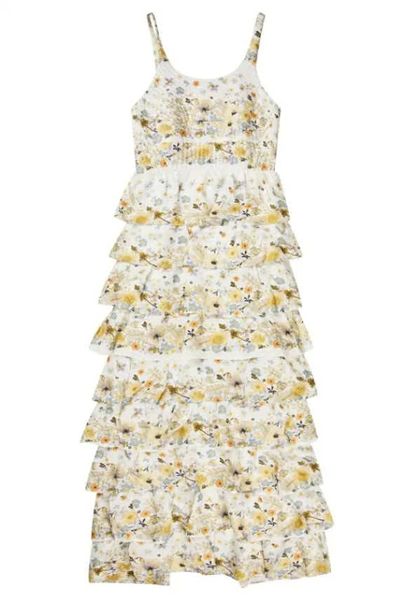 Munthe Fruma Silk Dress - Creme | Dresses