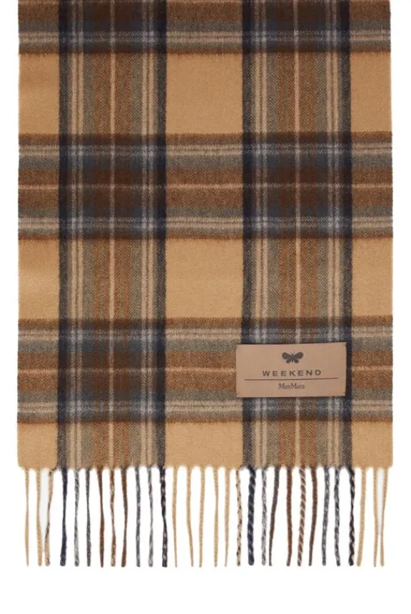 Weekend MaxMara Furio Cashmere Scarf - Camel | Scarves