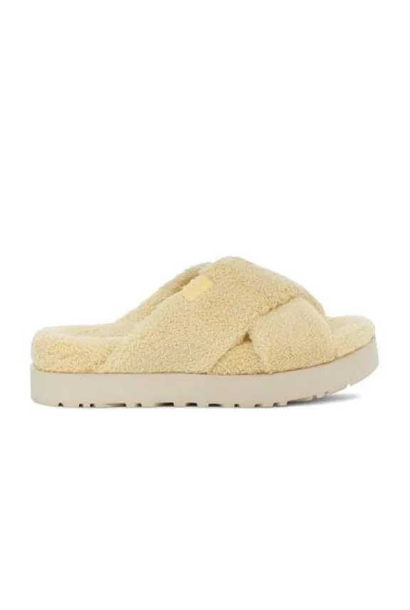 fuzz_sugar_terry_cross_sl_2.webp Ugg Fuzz Sugar Terry Cross Slide - Banana Pudding | Ugg