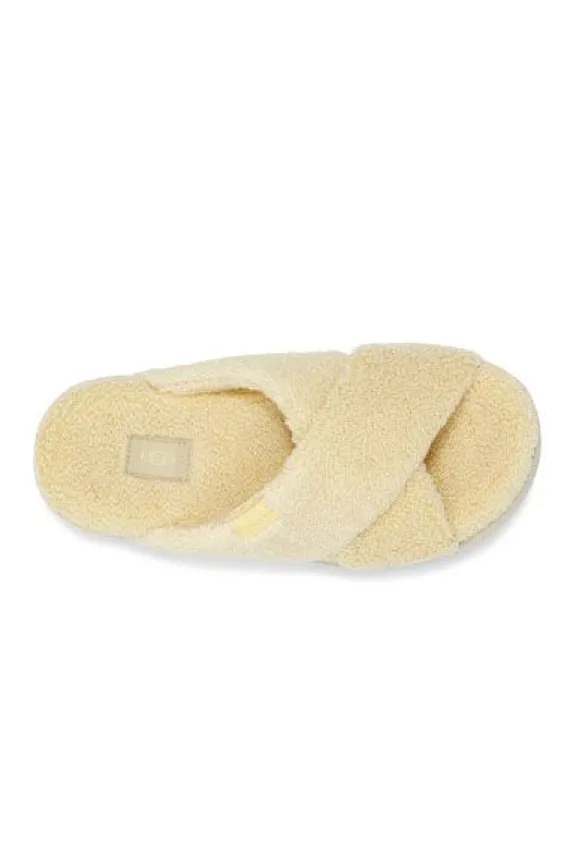 fuzz_sugar_terry_cross_sl_6.webp Ugg Fuzz Sugar Terry Cross Slide - Banana Pudding | Ugg