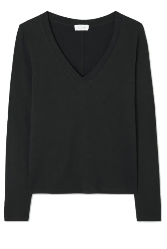 gamipy_long_sleeve_tshirt_0-1.webp American Vintage Gamipy Long Sleeve T-Shirt - Blac | Shirts And Tops