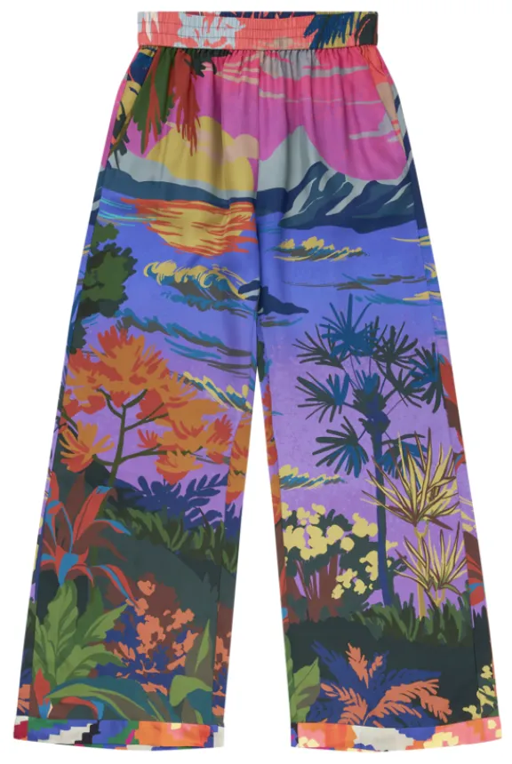 Munthe Garum Trousers - Purple | Trousers And Playsuits