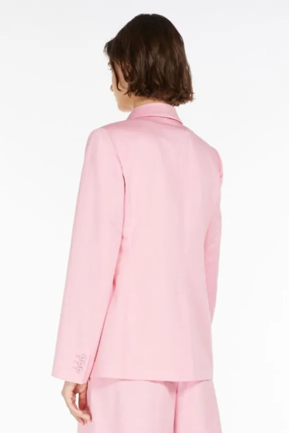gelosia_cotton_amp_linen__5-1.webp Weekend MaxMara Gelosia Cotton & Linen Blazer - Pink | Jackets And Coats