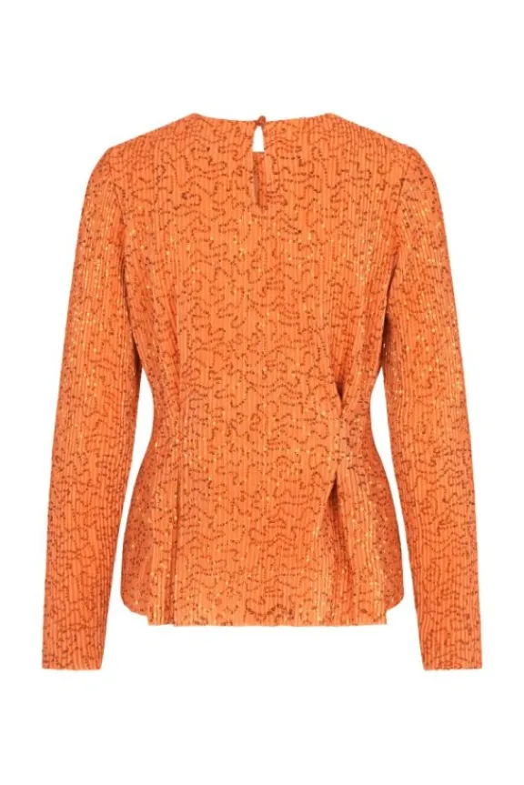 glory_blouse__orange_6.webp Stine Goya Glory Blouse - Orange | Suits & Co-Ordinates | Shirts And Tops