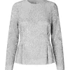 Stine Goya Glory Blouse - Silver | Suits & Co-Ordinates | Shirts And Tops