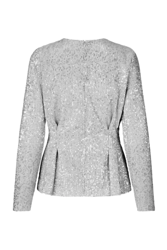 glory_blouse__silver_5.webp Stine Goya Glory Blouse - Silver | Suits & Co-Ordinates | Shirts And Tops