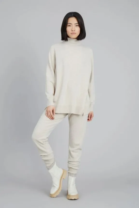 goldy_sweater__creme_5.webp Munthe Goldy Sweater - Creme | Shirts And Tops | Knitwear