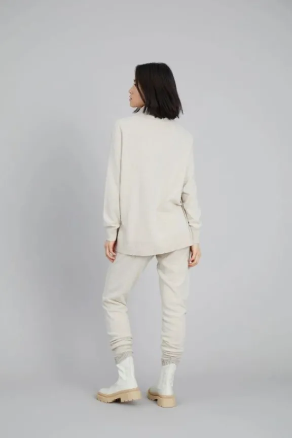 goldy_sweater__creme_7.webp Munthe Goldy Sweater - Creme | Shirts And Tops | Knitwear