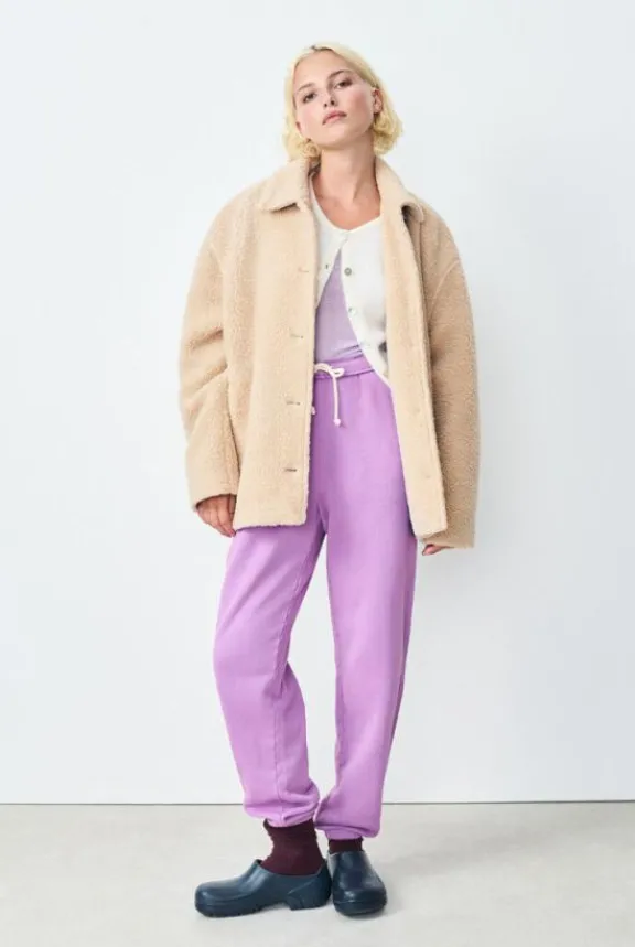 gomaz_coat__mole_melange_2.webp American Vintage Gomaz Coat - Mole Melange | Jackets And Coats