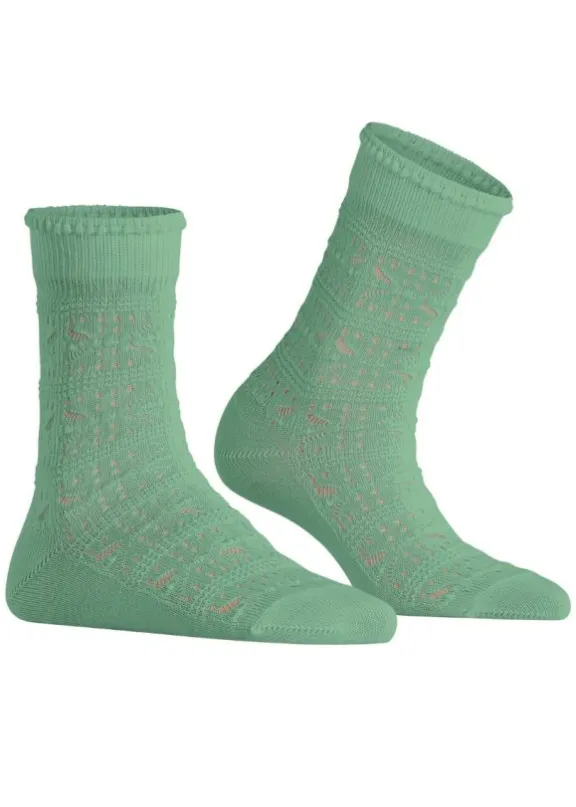 granny_square_socks__tour_3.webp Falke Granny Square Socks - Tourmaline | Hosiery