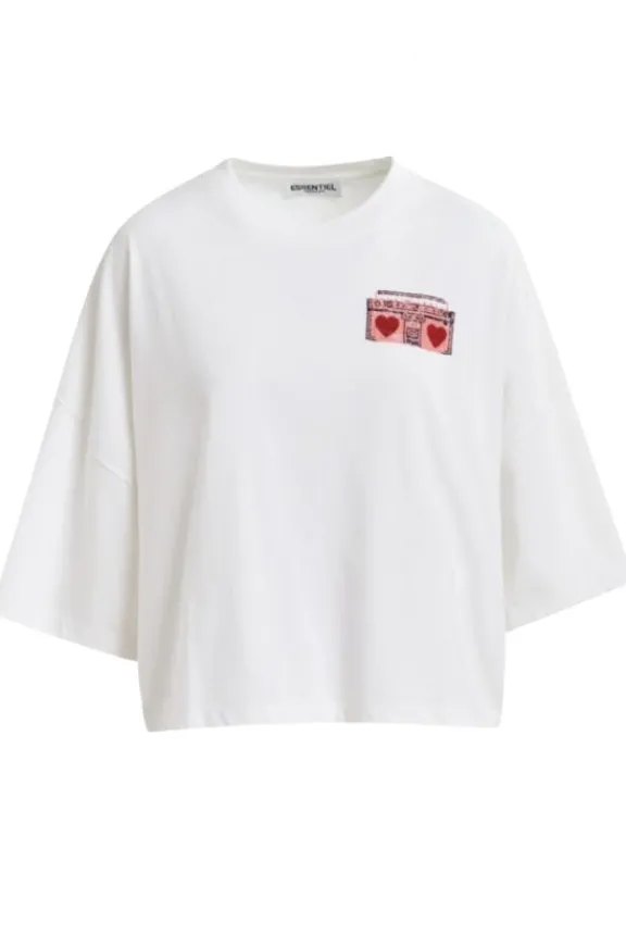hadio_embroidered_tshirt__0.webp Essentiel Antwerp Hadio Embroidered T-Shirt - Off White | Shirts And Tops