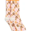 Essentiel Antwerp Hancing Jacquard Lurex Socks - Off White | Hosiery