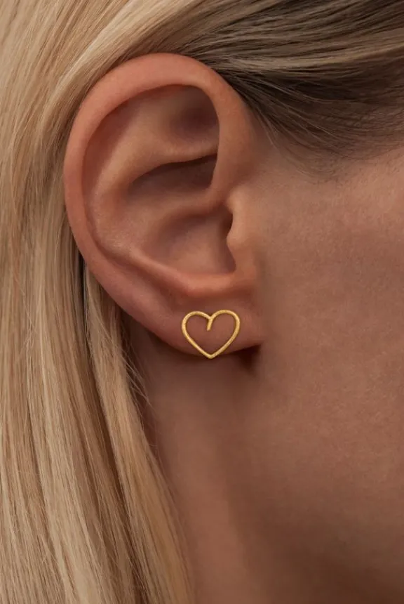 happy_hearts_one_piece__g_2.webp Lulu Copenhagen Happy Hearts One Piece - Gold Plated | Jewellery