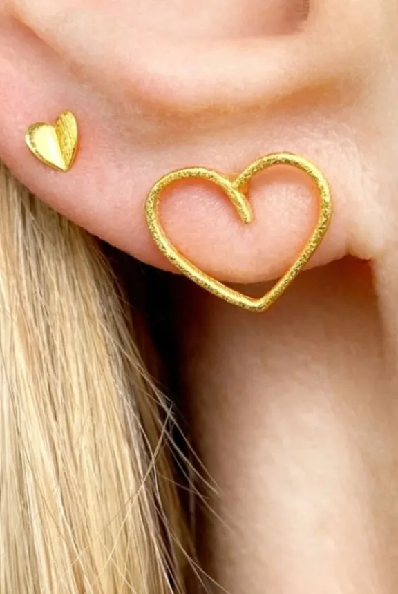 happy_hearts_one_piece__g_5.webp Lulu Copenhagen Happy Hearts One Piece - Gold Plated | Jewellery