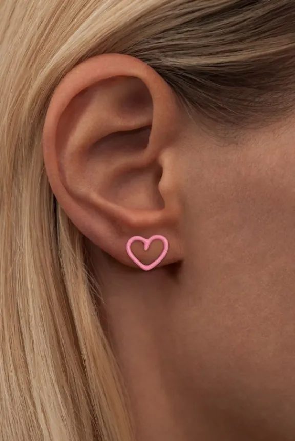 happy_hearts_one_piece_en_2.webp Lulu Copenhagen Happy Hearts One Piece Enamel - Rose | Jewellery