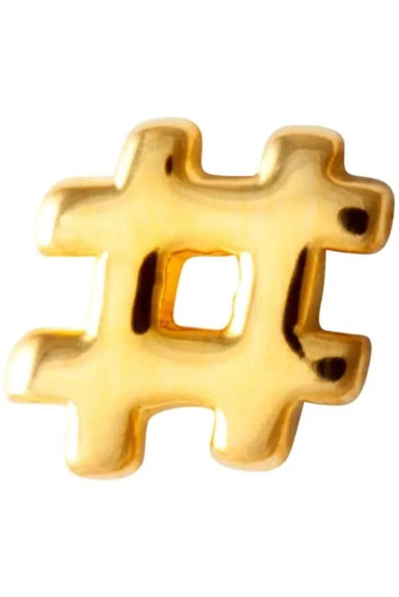 Lulu Copenhagen Hashtag One Piece - Gold Plated | Jewellery | Gifts