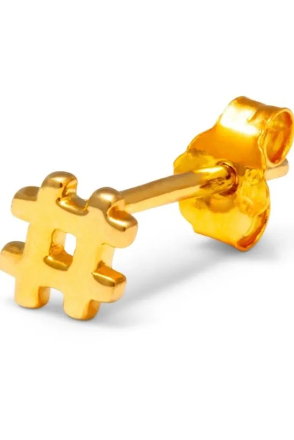 hashtag_one_piece__gold_p_2.webp Lulu Copenhagen Hashtag One Piece - Gold Plated | Jewellery | Gifts