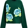 Essentiel Antwerp Hedance Embroidered Sweatshirt - Pink Needle | Shirts And Tops | Knitwear