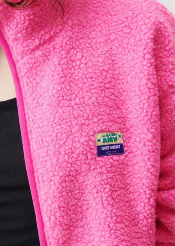 hoktown__acid_pink_melang_6.webp American Vintage Hoktown - Acid Pink Melange | Jackets And Coats
