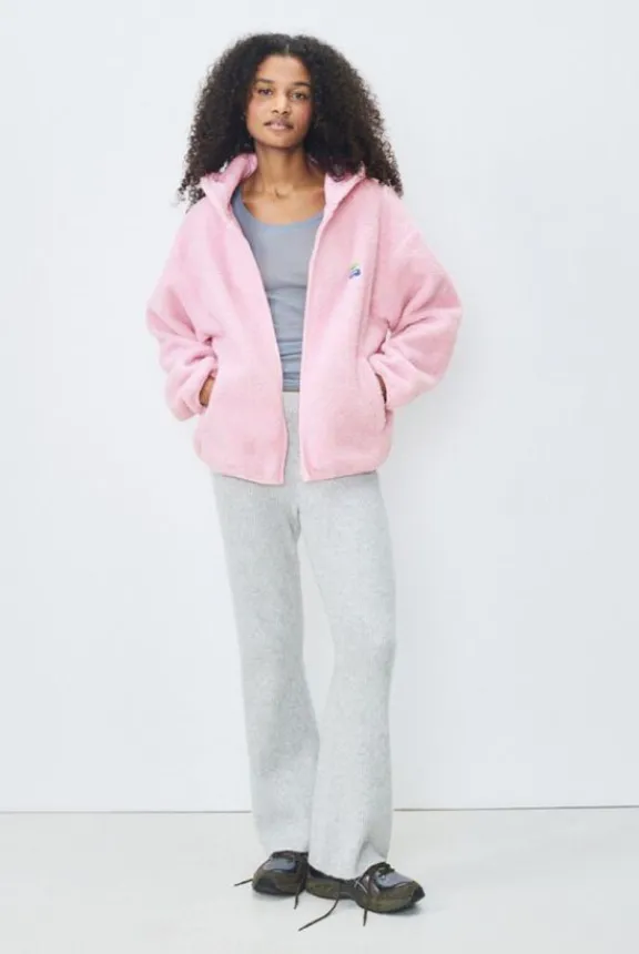 hoktown_hoodie__sugared_a_3.webp American Vintage Hoktown Hoodie - Sugared Almond Melange | Shirts And Tops | Jackets And Coats