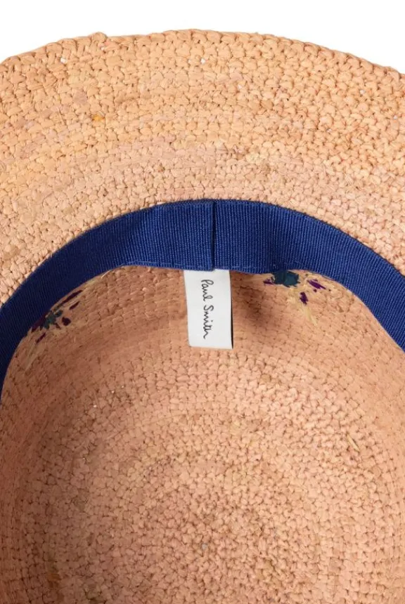 ibiza_sunflare_stars_stra_3.webp Paul Smith Ibiza Sunflare Stars Straw Hat - Pale Pink | Hats And Gloves