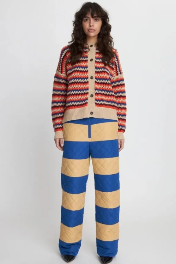 Stella Nova Italian Wool Cardigan - Multicolour | Knitwear