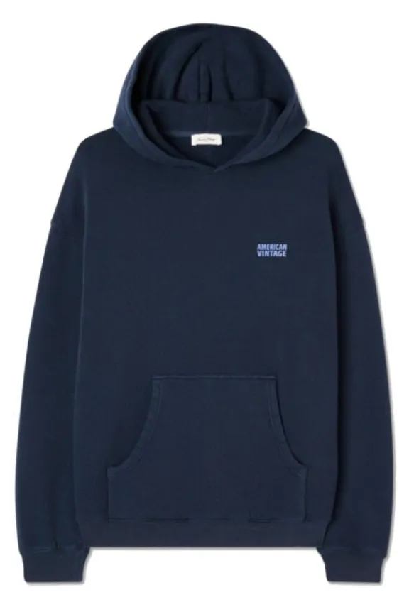 American Vintage Izubird Hoodie - Vintage Navy | Suits & Co-Ordinates | Shirts And Tops