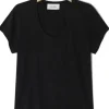 American Vintage Jacksonville Short Sleeve T-Shirt - Black | Shirts And Tops
