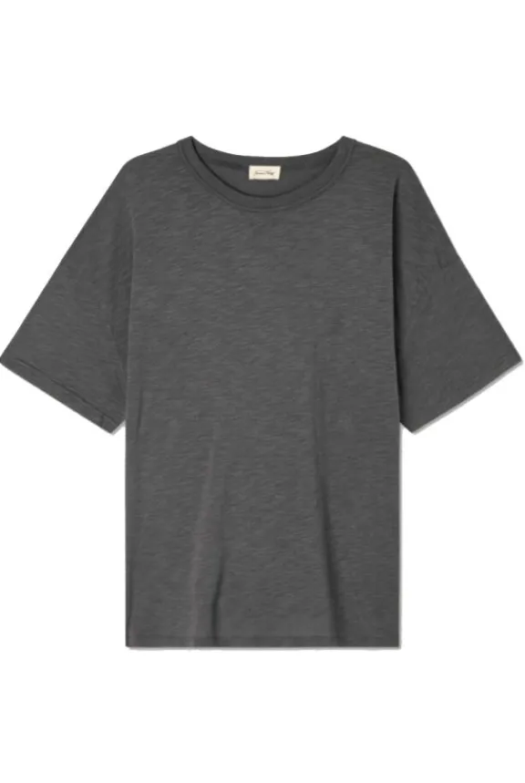 American Vintage Jacksonville T-Shirt - Charcoal Melange | Shirts And Tops