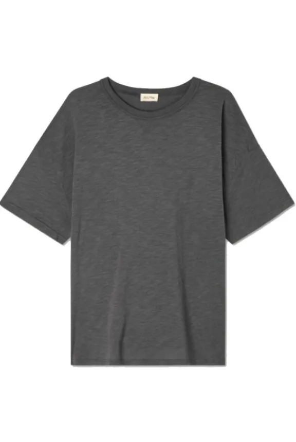 American Vintage Jacksonville T-Shirt - Charcoal Melange | Shirts And Tops