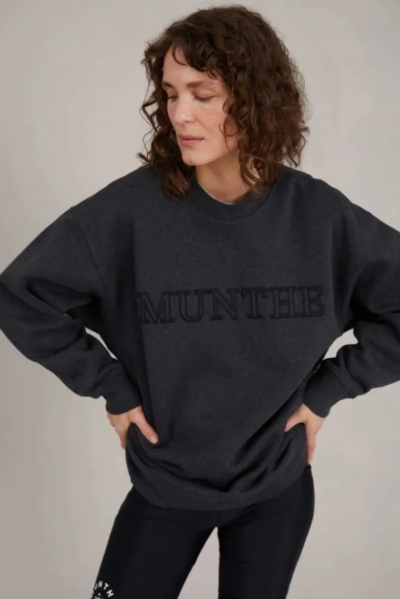 jasmine_sweatshirt__grani_2.webp Munthe Jasmine Sweatshirt - Granite | Shirts And Tops
