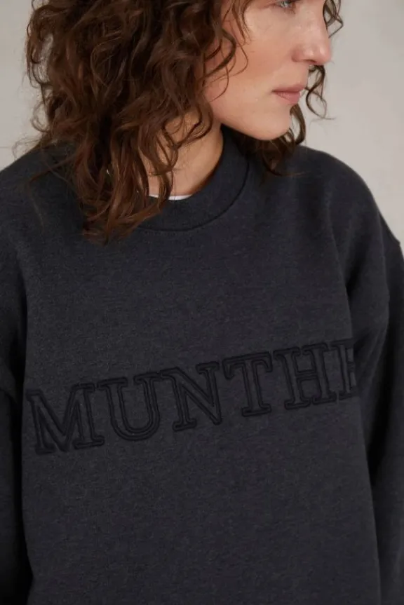jasmine_sweatshirt__grani_3.webp Munthe Jasmine Sweatshirt - Granite | Shirts And Tops